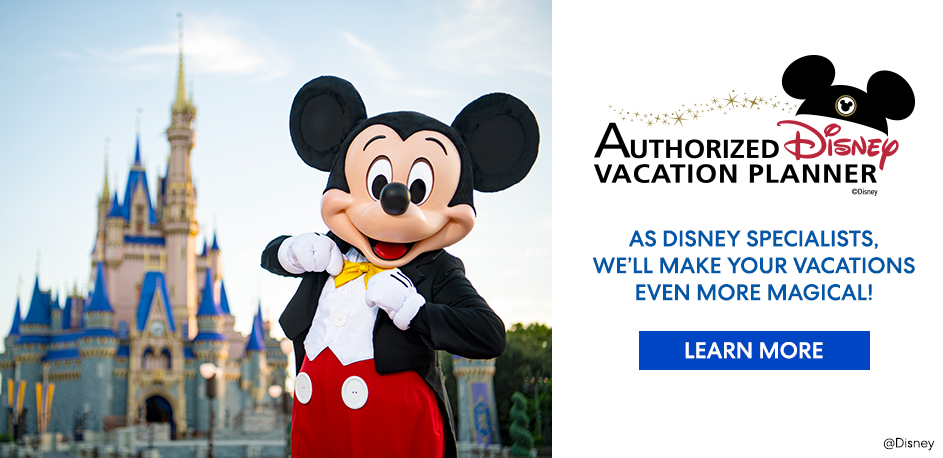 Disney Authorized Vacation Planner Featured Banner